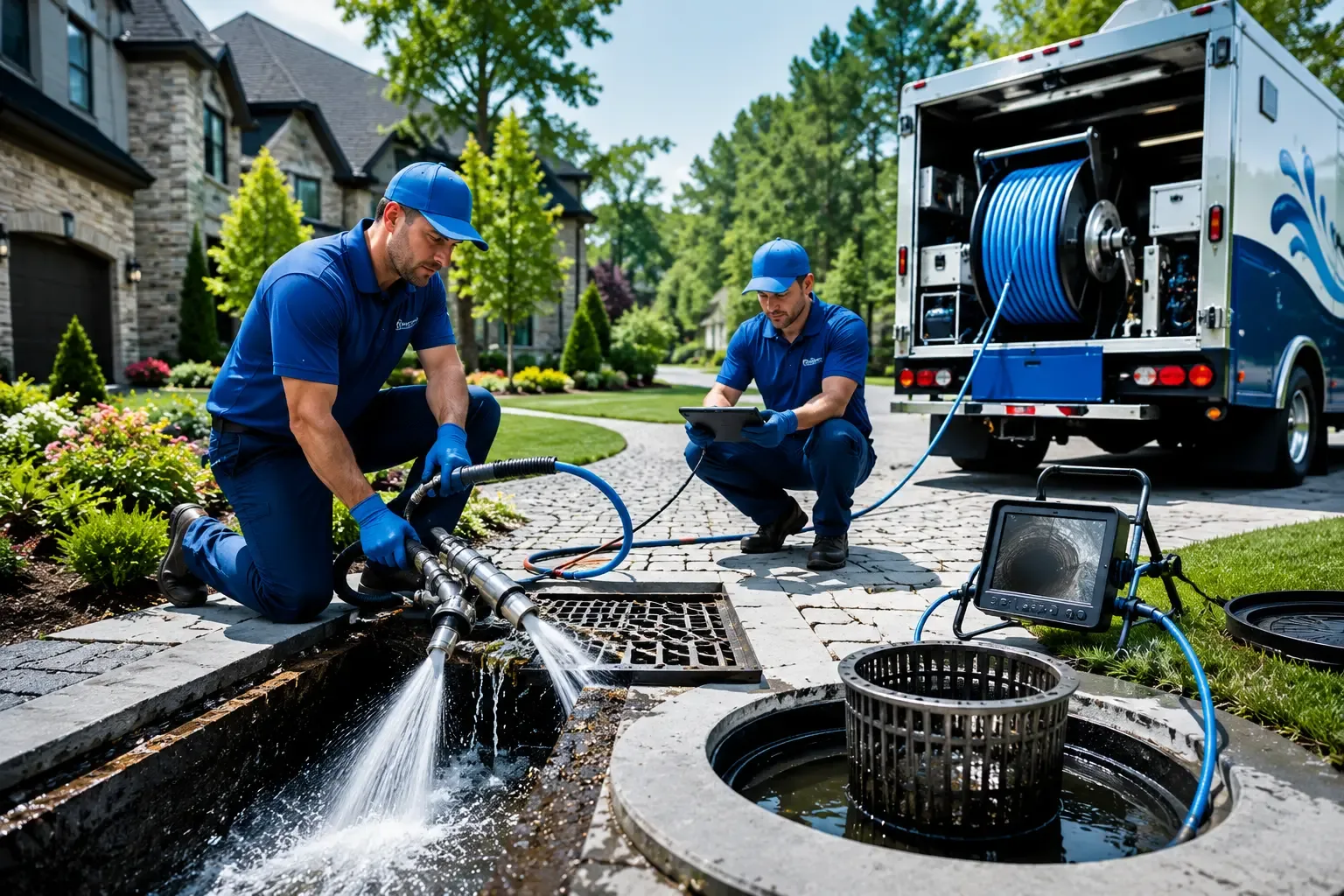Local outdoor drain cleaning professionals in Lenexa, KS